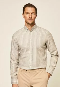 Hackett London WASHED STRIPE - Skjorter