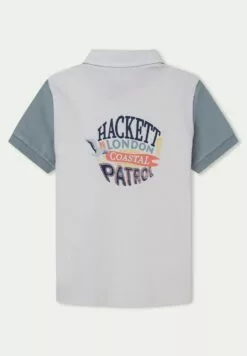 Hackett London TAPE PRINT RUGBY SS - Poloshirts