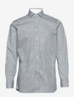 Hackett London CIRCLE OUTLINE PRINT - SKY/GREEN