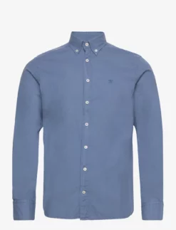 Hackett London GARMENT DYED OXFORD - BLUE