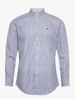 Hackett London ESSENTIAL BENGAL STR - WHITE/NAVY