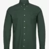 Hackett London GARMENT DYED OXFORD - GREEN