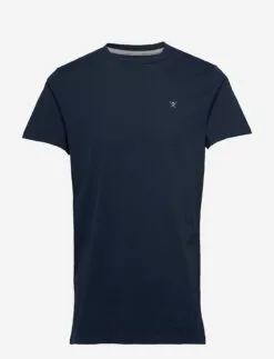 Hackett London SS LOGO TEE - 5CYNAVY/GREY