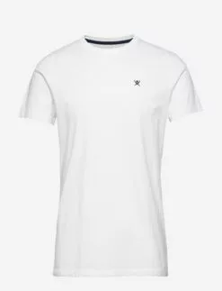 Hackett London SS LOGO TEE - 800WHITE
