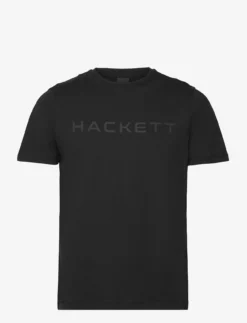 Hackett London ESSENTIAL TEE - BLACK