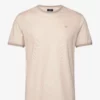 Hackett London PIQUE TIPPED TEE - LT TAUPE -Hackett London Butik hachm500719 clttaupe