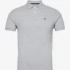Hackett London SLIM FIT LOGO - LIGHT GREY MARL -Hackett London Butik hachm562363 clightgreymarl
