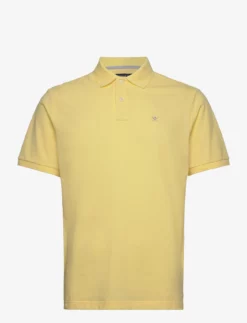 Hackett London SLIM FIT LOGO - LIGHT YELLOW