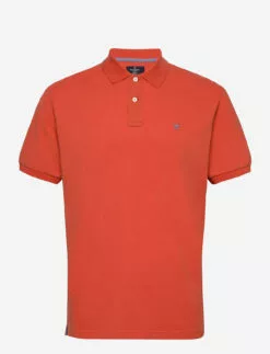 Hackett London SLIM FIT LOGO - ORANGE RED