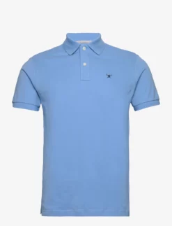 Hackett London SLIM FIT LOGO - SUMMER BLUE
