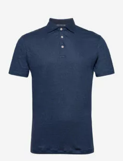 Hackett London LINEN TRIM JSY CLASC - NAVY