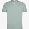 Hackett London DOUBLE TIPPED POLO - DUCK EGG -Hackett London Butik hachm563118 cduckegg