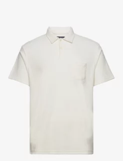 Hackett London TOWEL POCKET POLO - ECRU