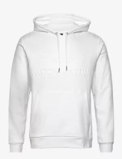 Forside 29 Hackett London AMR EMBOSSED HDY - WHITE