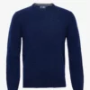 Hackett London LAMBSWOOL CREW - NAVY -Hackett London Butik hachm702827 cnavy