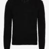 Hackett London LAMBSWOOL V NECK - BLACK -Hackett London Butik hachm702828 cblack